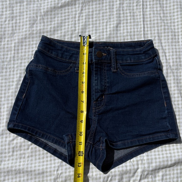 Denim Women's high-rise Shorts Wild Fable - Picture 7 of 8